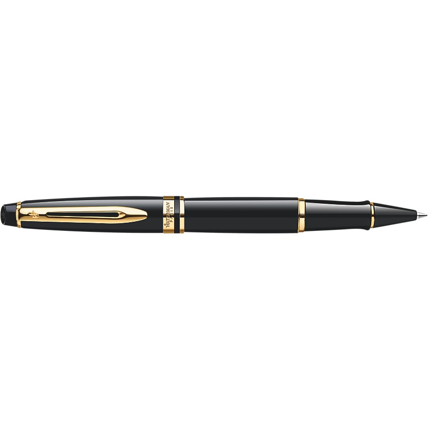 WATERMAN Rollerball Expert Black F Schwarz Geschenkbox