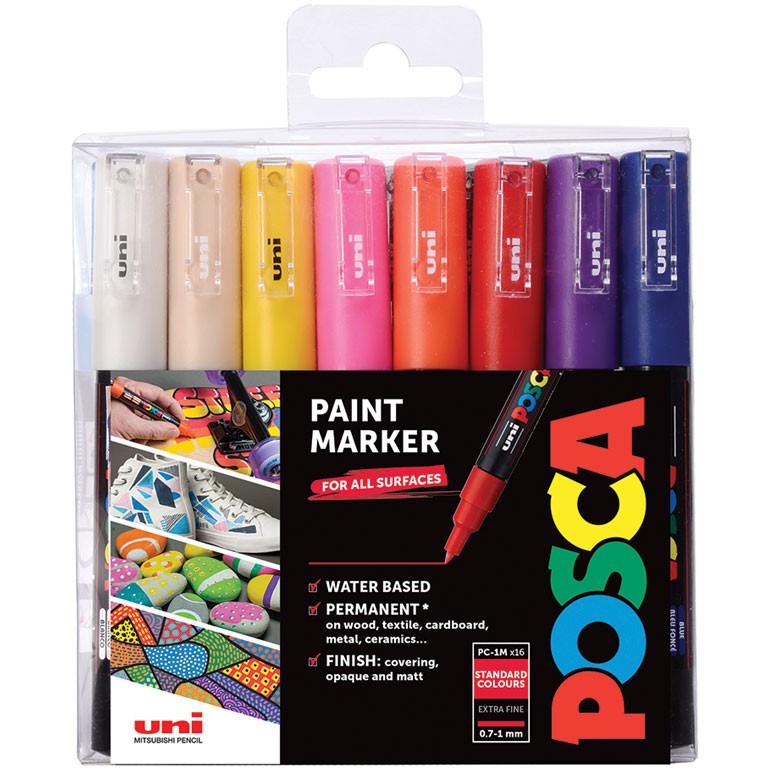 POSCA Marker UNI PC-1MC 16er Set