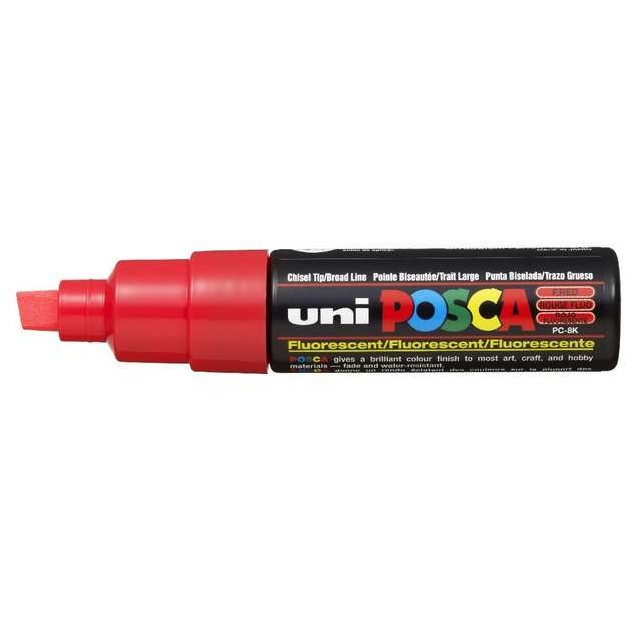 POSCA Marker UNI PC-8K neon-rot