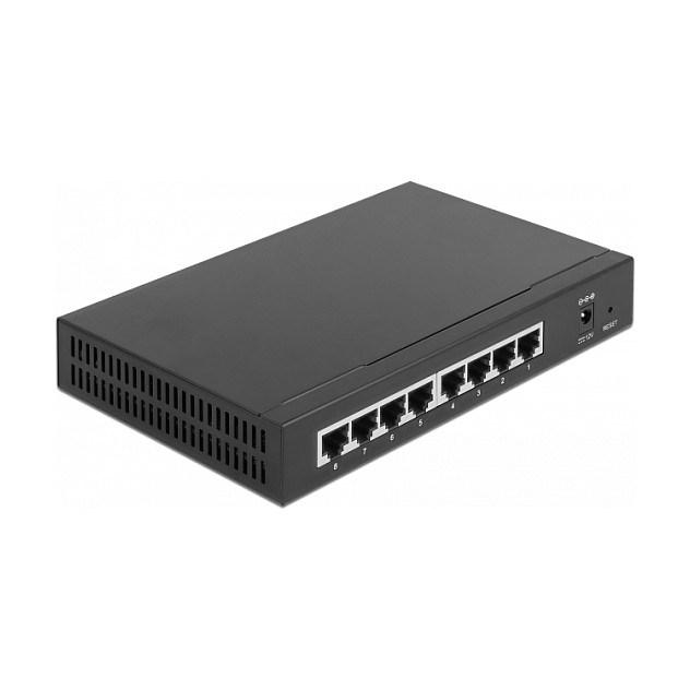 DELOCK 2.5Gigabit Ethernet Switch 8 Port