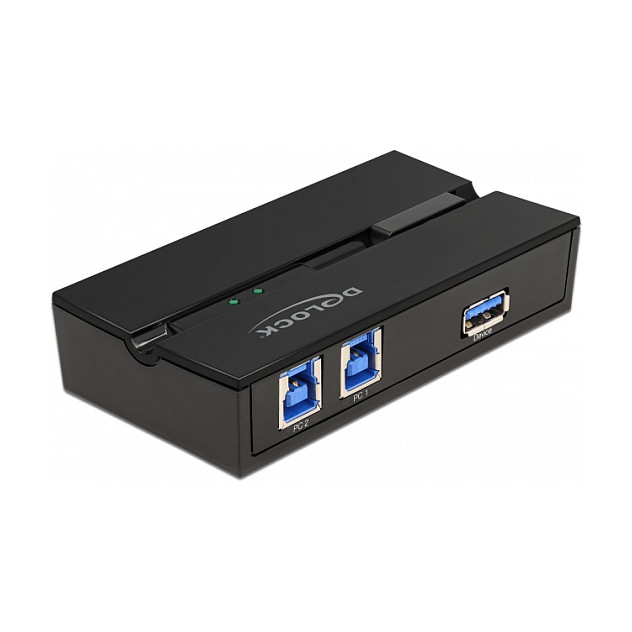 DELOCK USB 3.0 Switch fr 2 PC an 1 Gert