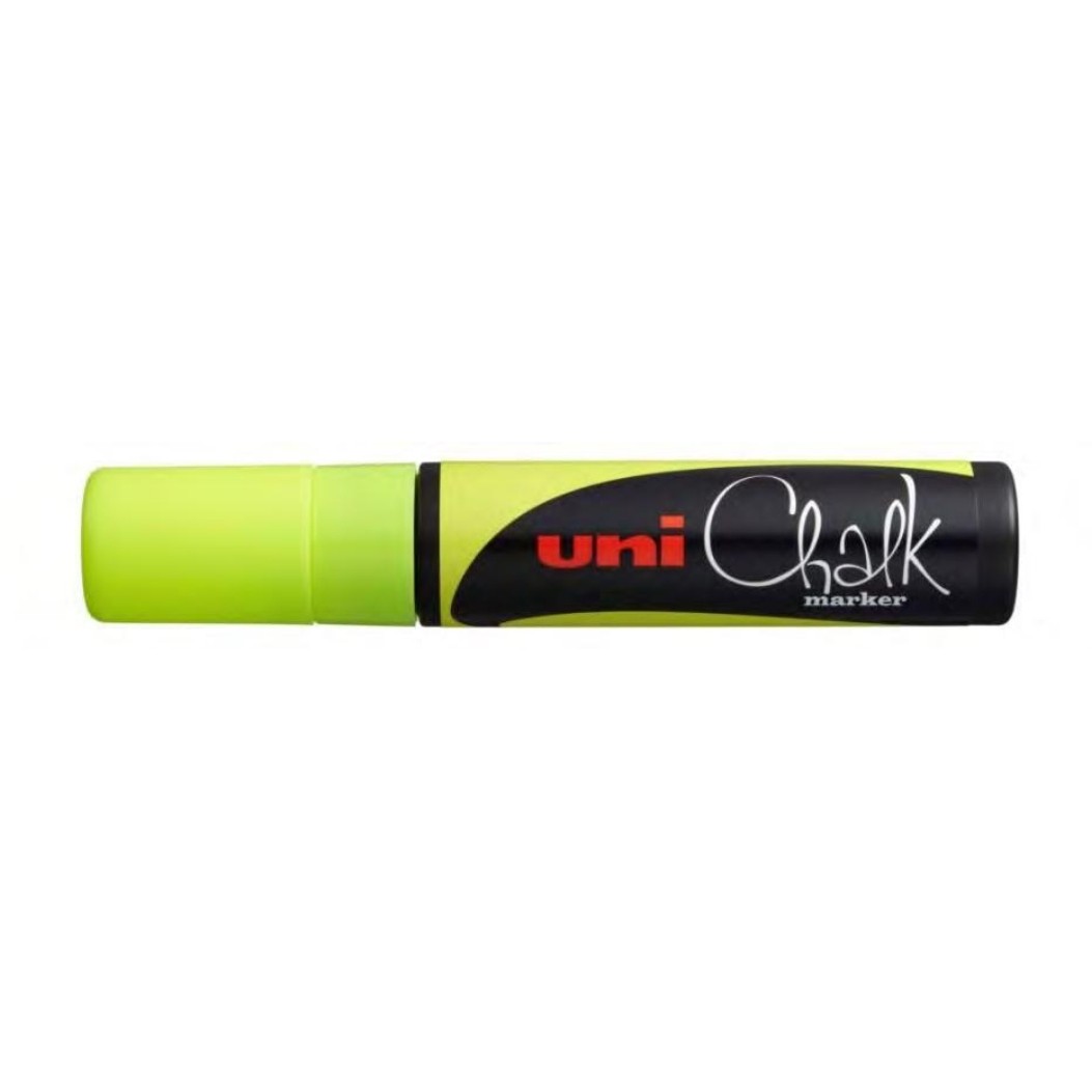 Mitsubishi Marker UNI CHALK MARKER PWE-17K gelb