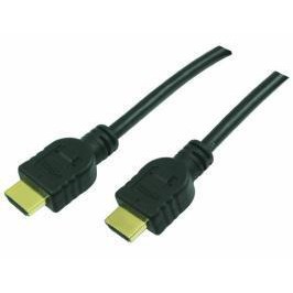 Logilink HDMI-Kabel Ethernet A -> A St/St 10.00m Gold
