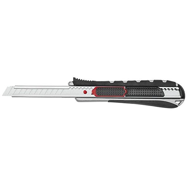 WEDO Cutter Safety 9 mm 2in1 TÜV geprüft silber/schwarz