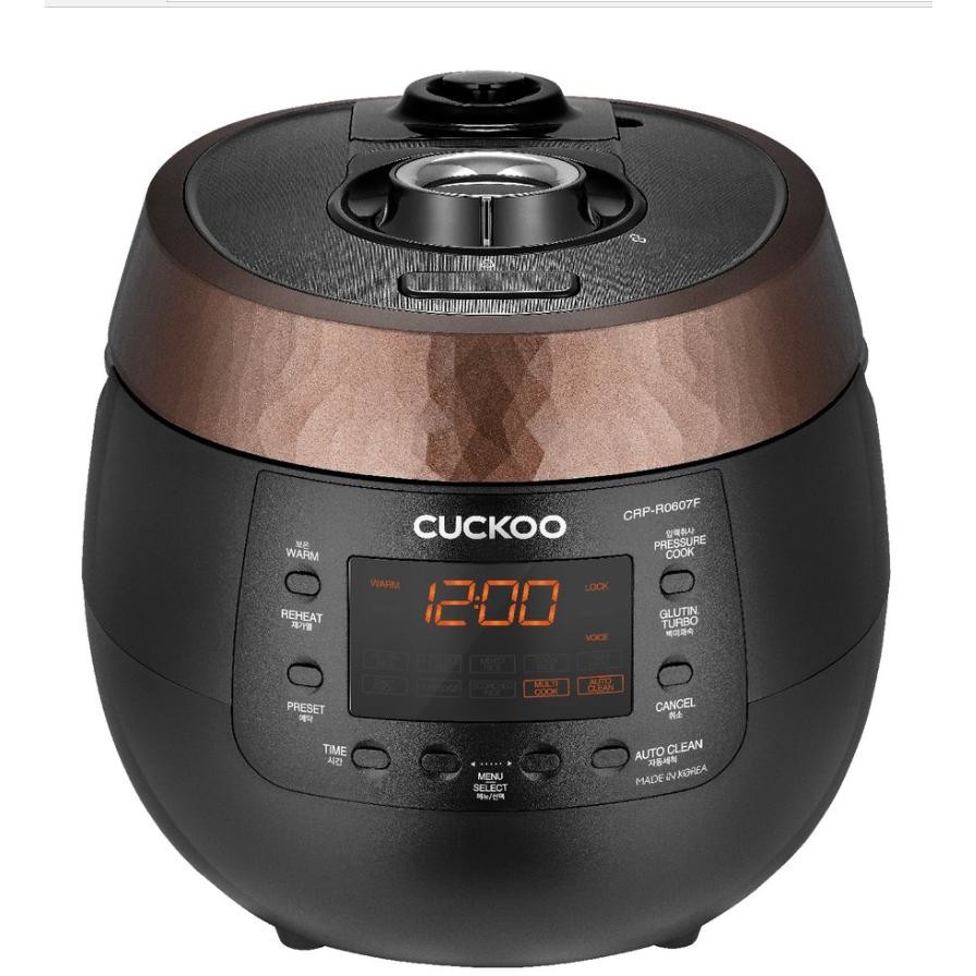 Cuckoo Reiskocher 1.08l CRP-R0607F Digitaler Dampfdruck