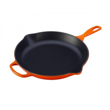 Le Creuset Brat- und Servierpfanne Gusseisen Ofenrot 23 cm
