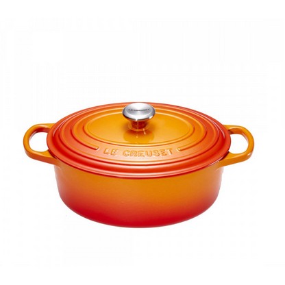 Le Creuset Signature Bräter oval 27 cm ofenrot