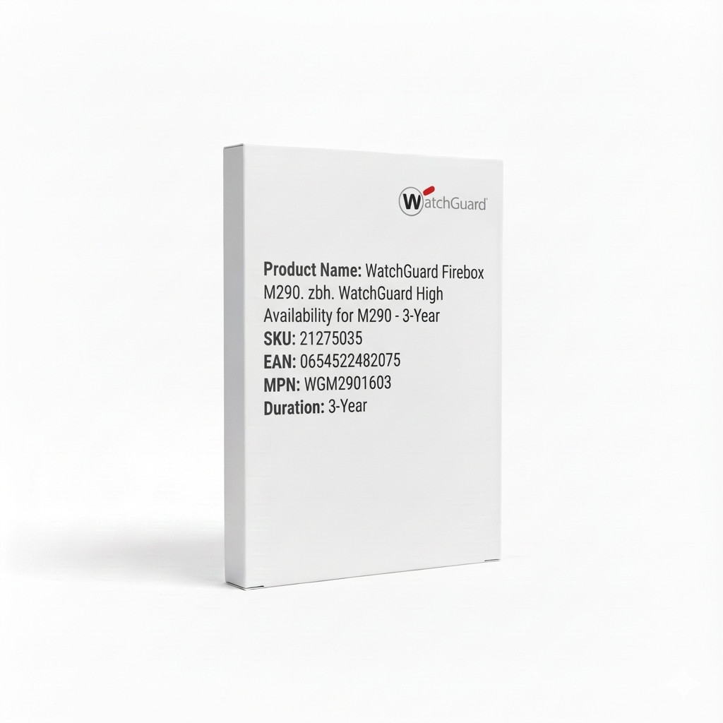 WatchGuard Firebox M290. zbh. WatchGuard High Availability for M290 - 3-Year