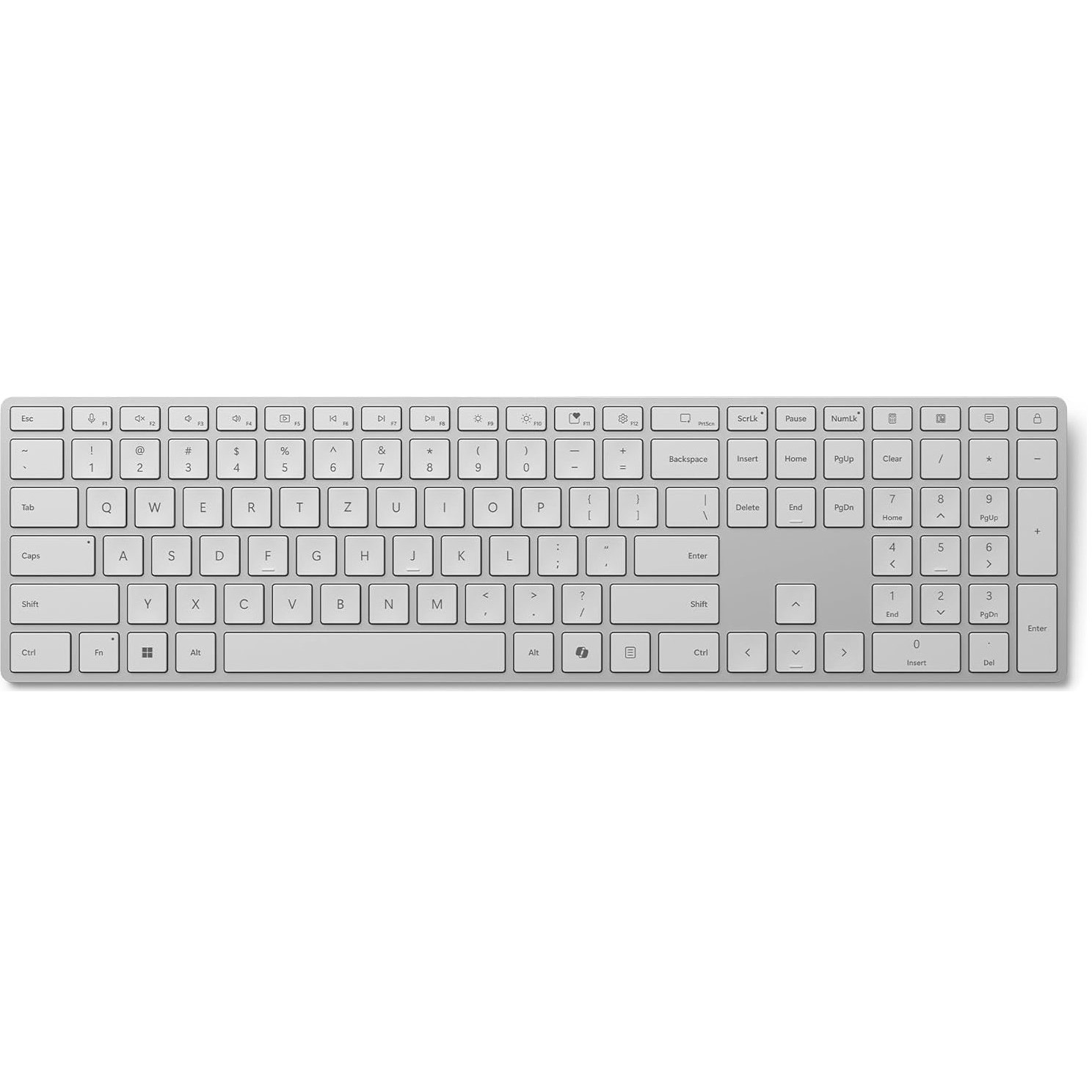 MICROSOFT Surface Keyboard SC Bluetooth German gray Projekt Retail (P)