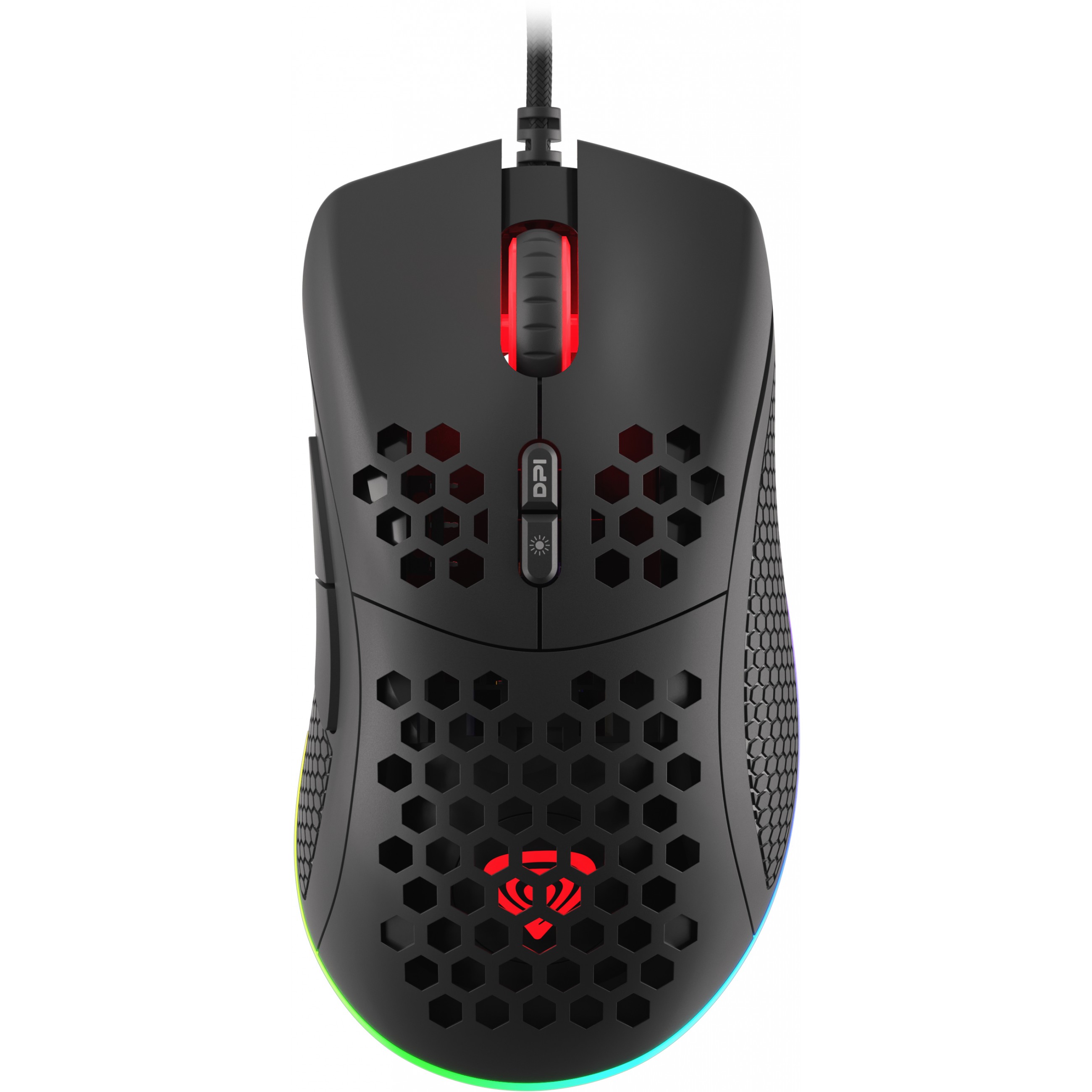 Genesis Gaming Maus KRYPTON 555 RGB kabelgeb. schwarz