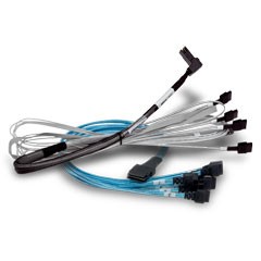 RAID BROADCOM 95xx/ 96xx Cable x8 8654 to 8xU.3 Direct 1M (B)