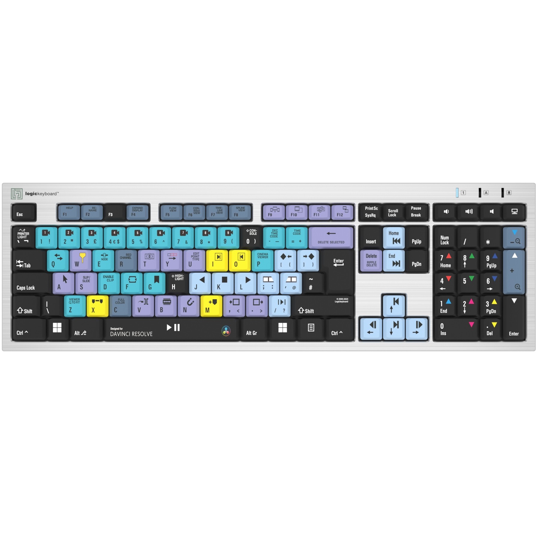 LogicKeyboard Davinci Resolve Classic UK (PC/Slim)