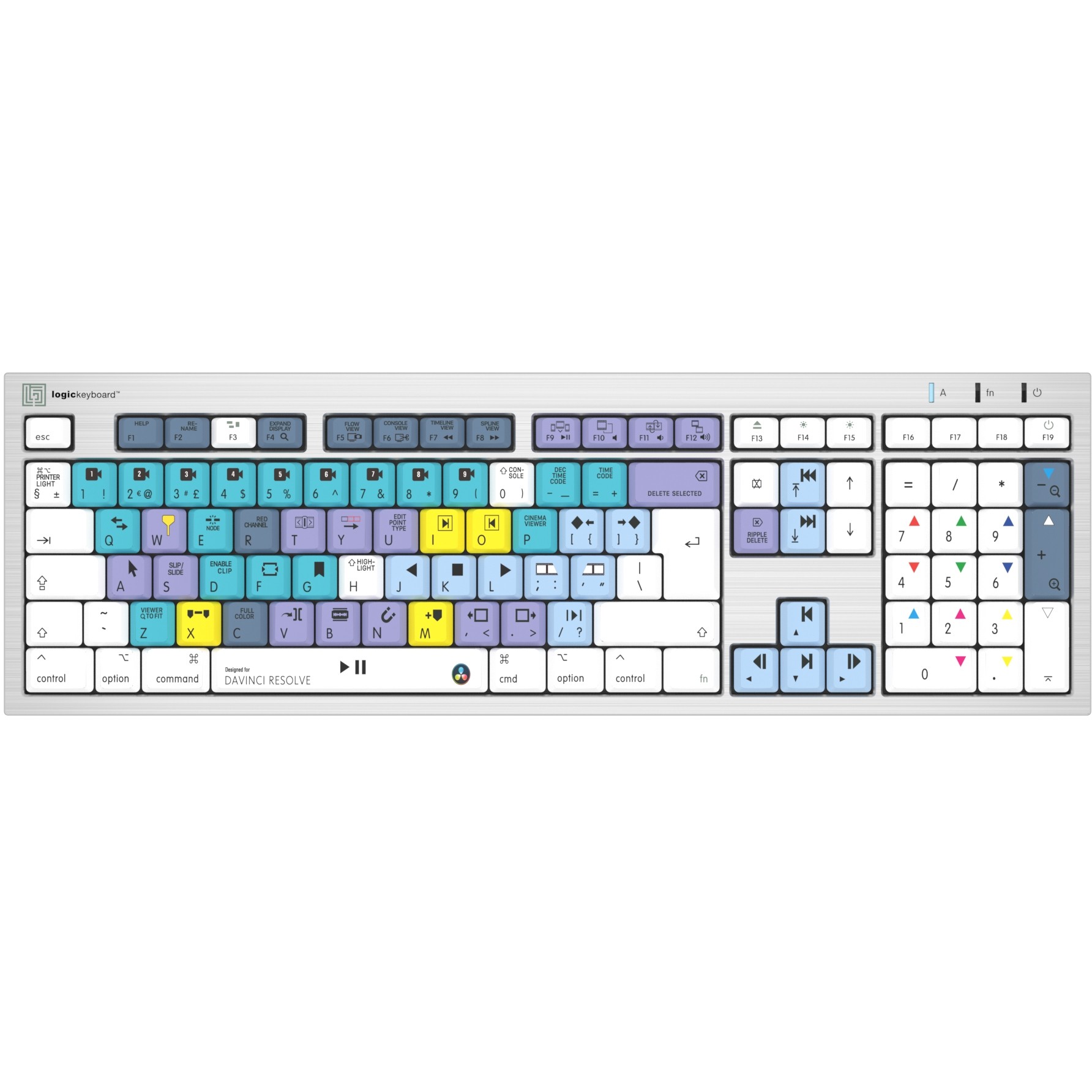 LogicKeyboard Davinci Resolve Classic ALBA UK (Mac)