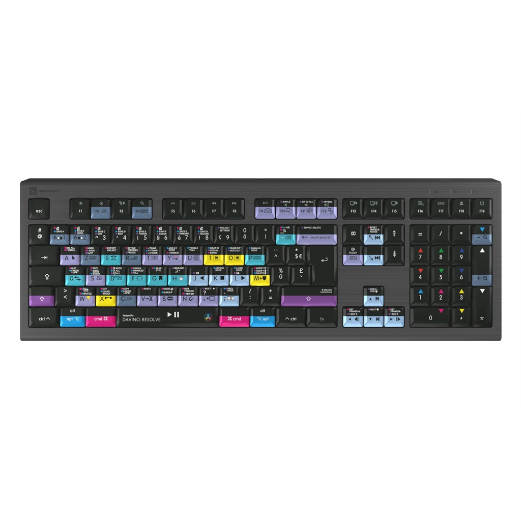 LogicKeyboard DaVinci Resolve Astra 2 FR (Mac)