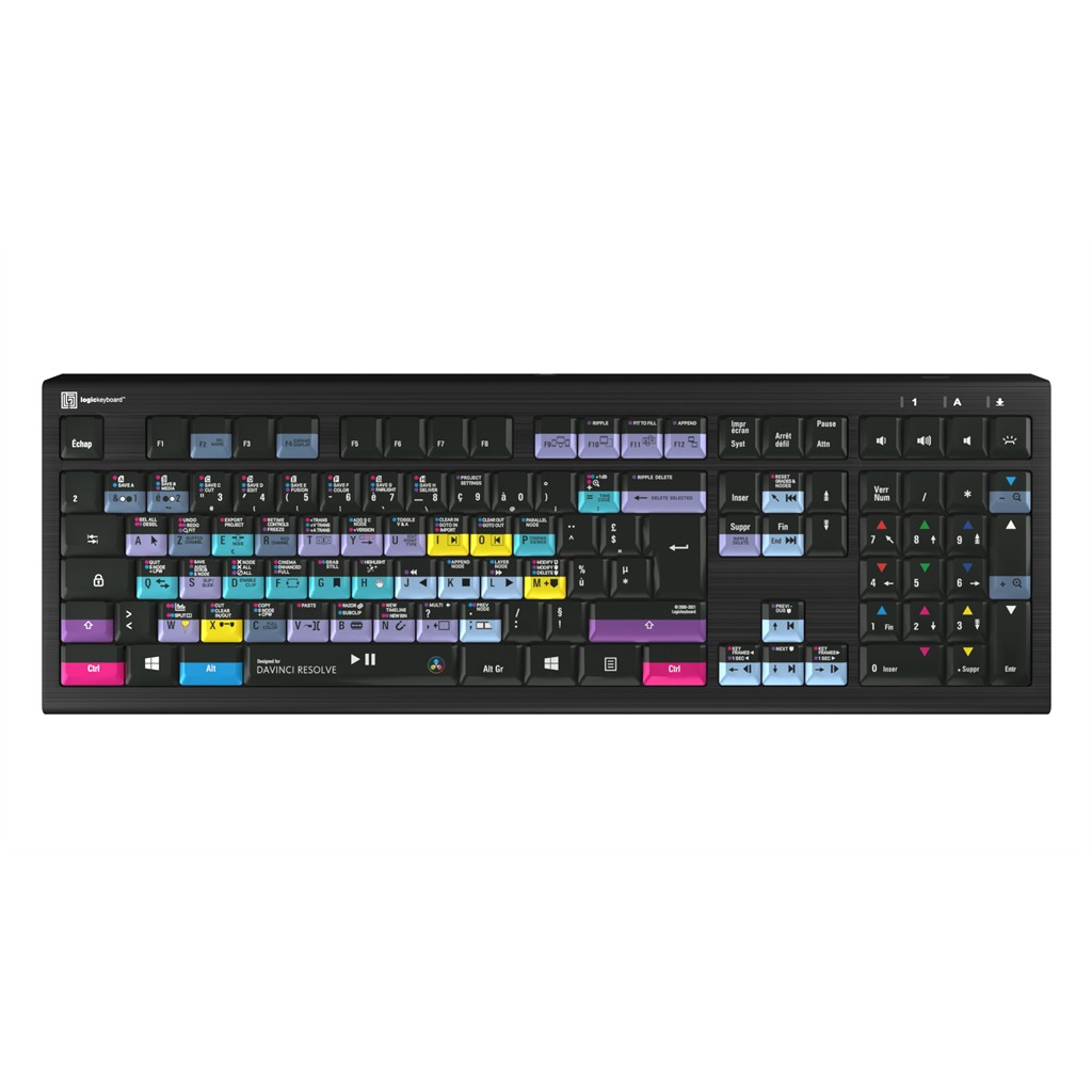 LogicKeyboard DaVinci Resolve Astra 2 FR (PC)