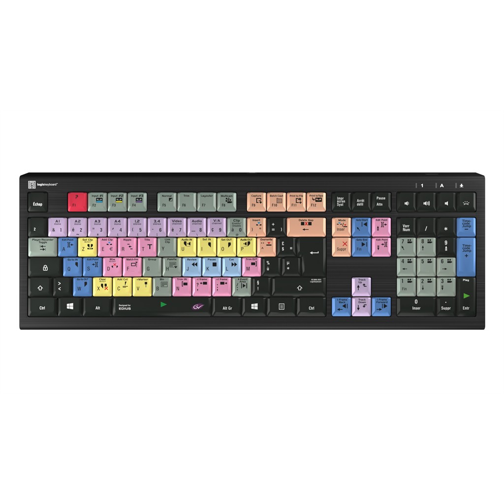 ?LogicKeyboard GrassValley Edius Astra 2 FR (PC)