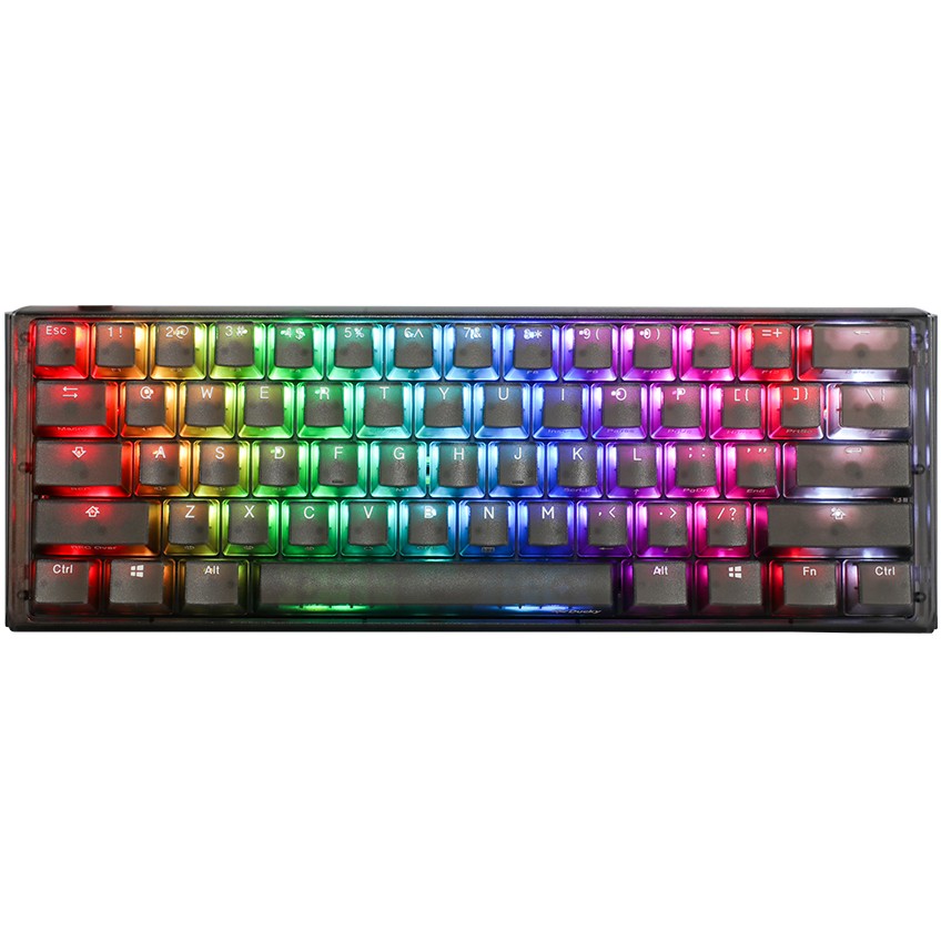 Ducky One 3 Aura Black Mini Gaming Tastatur. RGB LED - MX-Red (DKON2161ST-RDEPDABAAAC1)