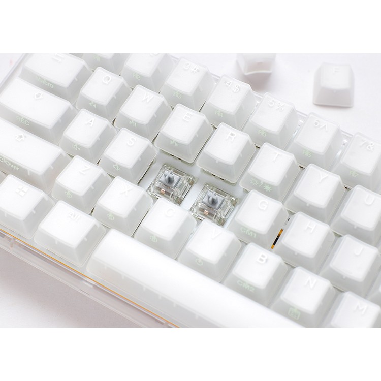 Ducky One 3 TKL Tastatur USB QWERTZ Deutsch Wei (DKON2187ST-CDEPDAWWWWC1)