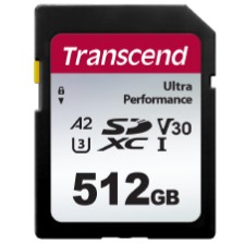CARD Card 512GB Transcend SDXC SDC340S 160/90 MB/s