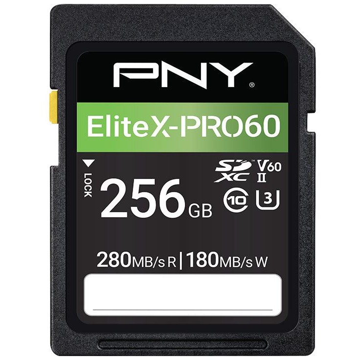CARD XC Card 256GB PNY X-PRO 60 Class 10 UHS-II retail