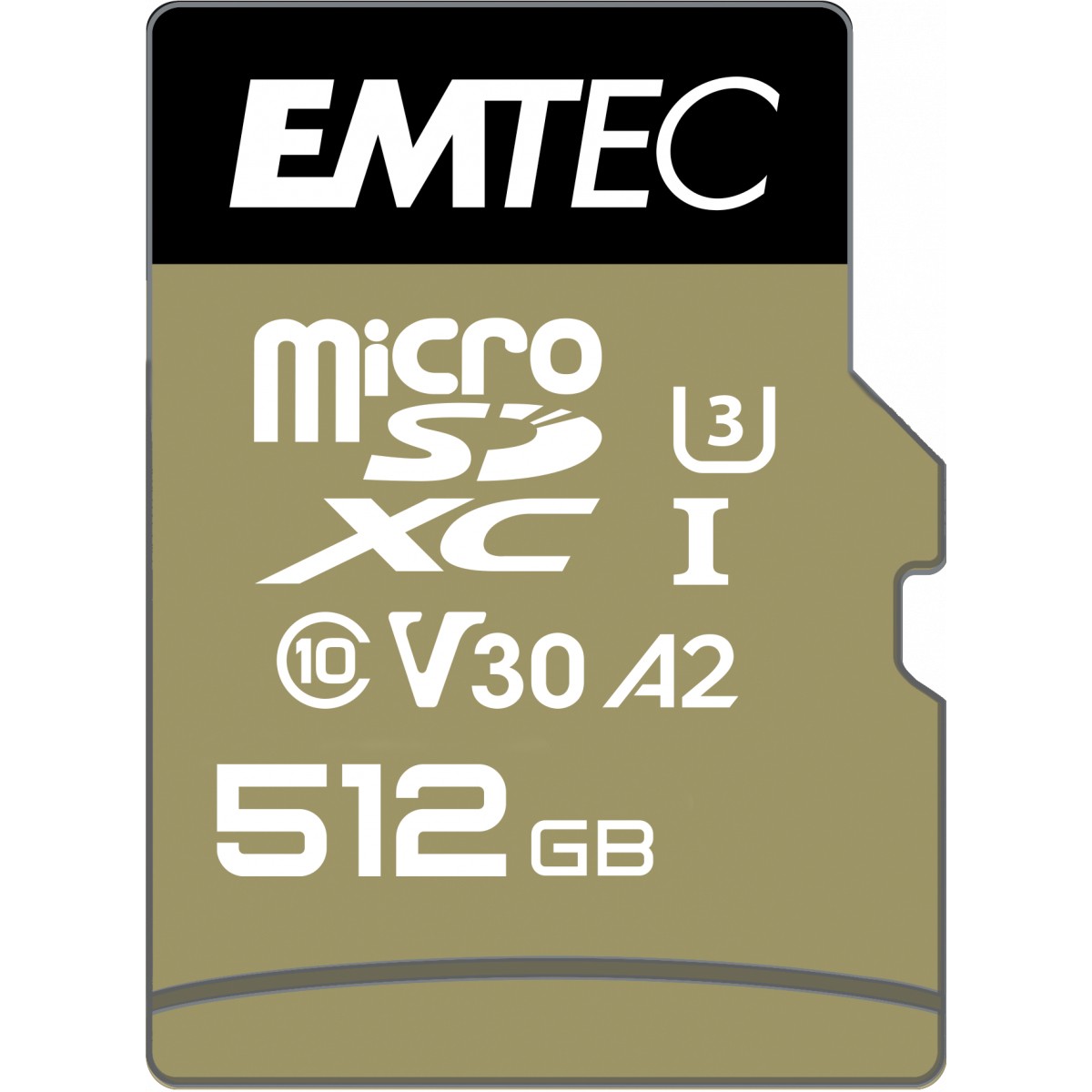 CARD Emtec m512GB UHS-I U3 V30 A2 SpeedIN Pro + Adapter