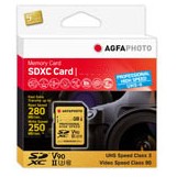 CARD AgfaPhoto SDXC UHS II 256GB Professional High Speed U3 V90