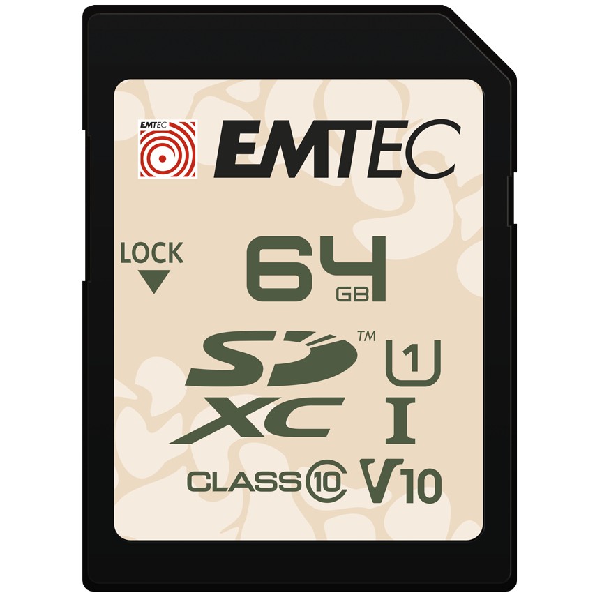 CARD Emtec 64GB UHS-I U1 V10 Outdoor
