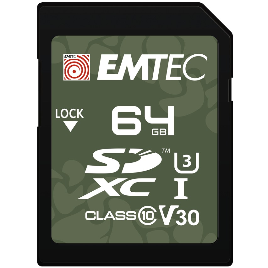 CARD Emtec 64GB UHS-I U3 V30 Outdoor