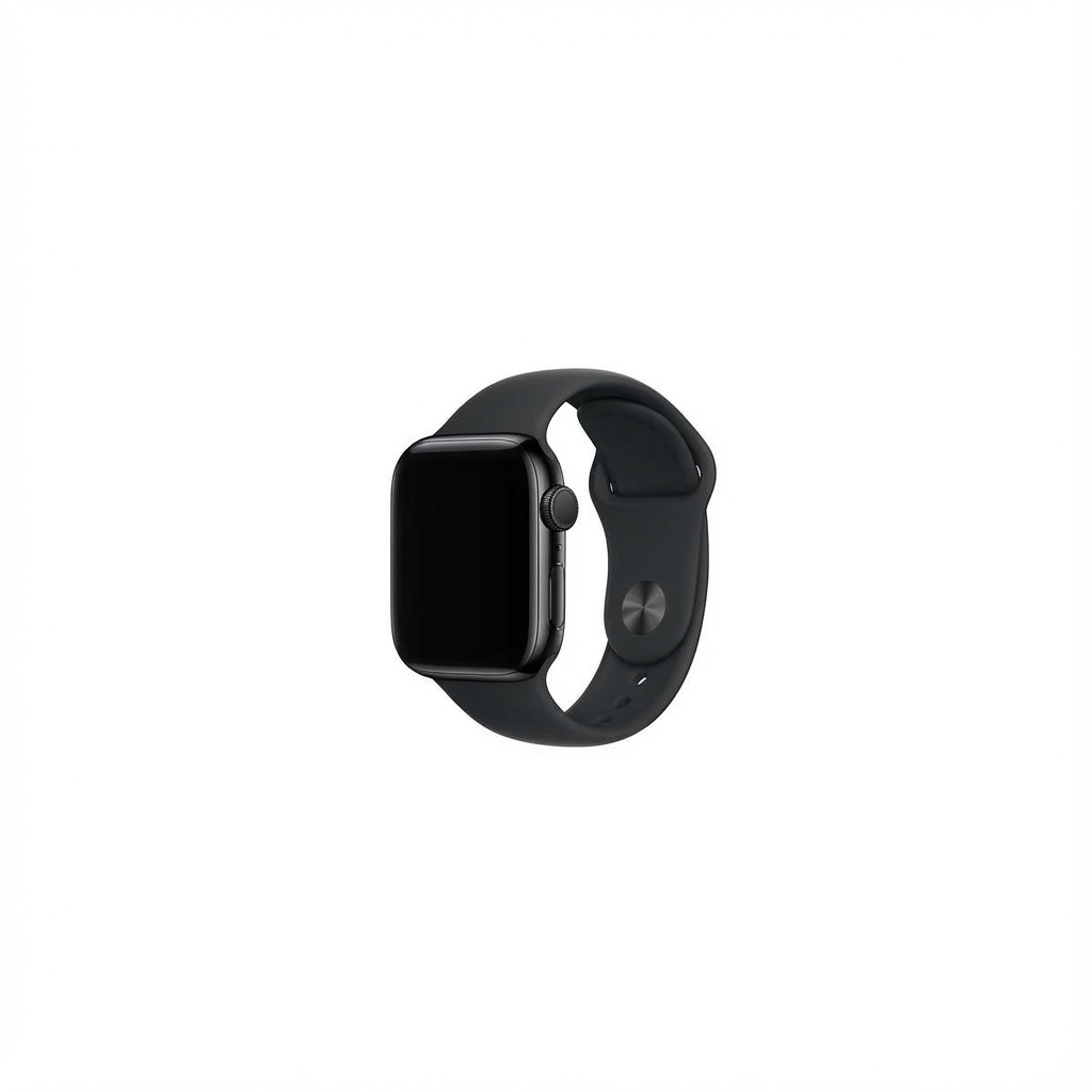 Apple Watch Series 10 GPS 42mm Jet Black Aluminium Case with Sport Band S/M - Black