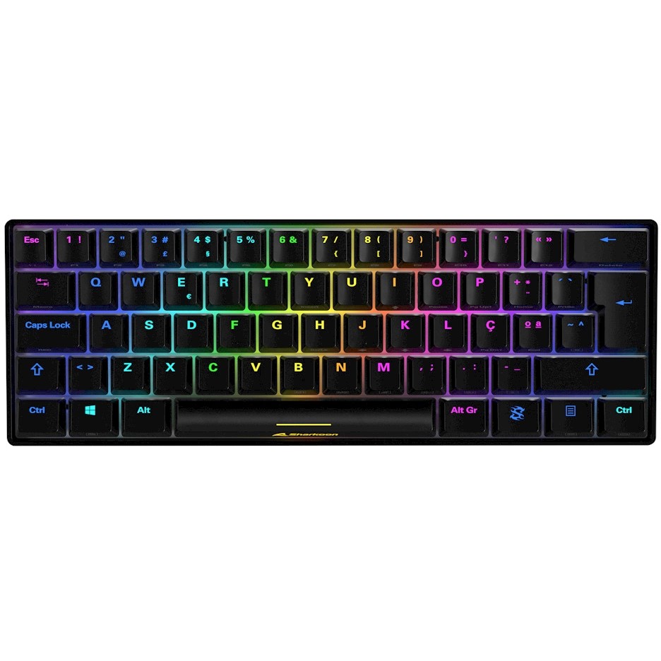 Sharkoon SKILLER SGK50 S4 (schwarz. IT-Layout. Kailh Red)