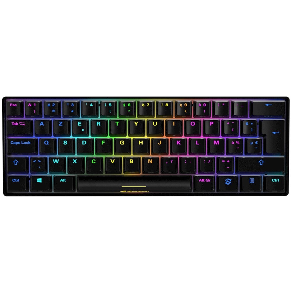 Sharkoon SKILLER SGK50 S4 (schwarz. FR-Layout. Kailh Red)