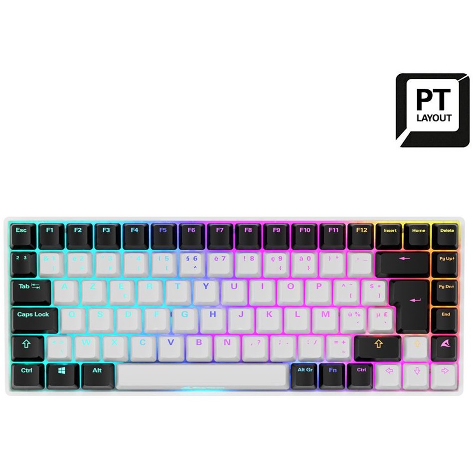 Sharkoon SKILLER SGK50 S3 (wei. PT-Layout. Gateron Yellow)