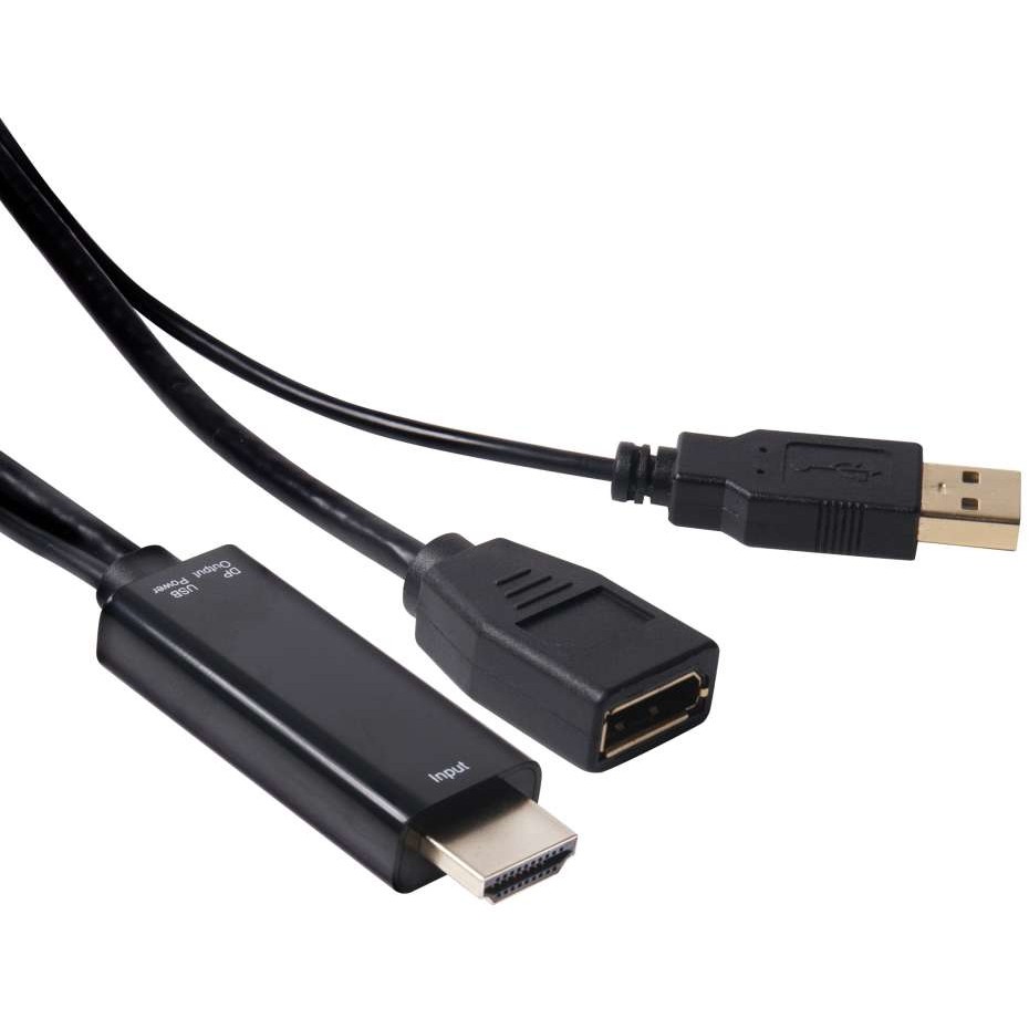 Club3D Adapter HDMI > DP St/Bu 4K@30Hz Polybeutel