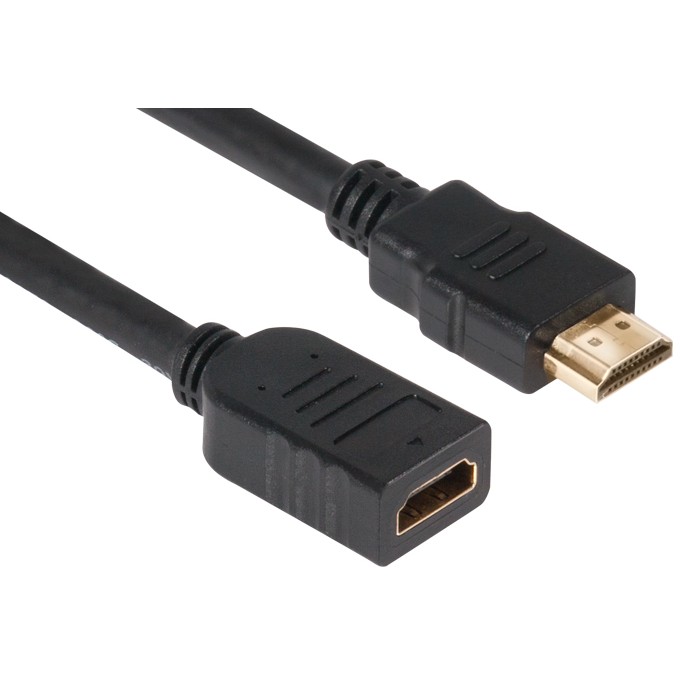 Club3D HDMI-Kabel 1.4 HD-Verlängerungskabel 5 Meter St/Bu retail