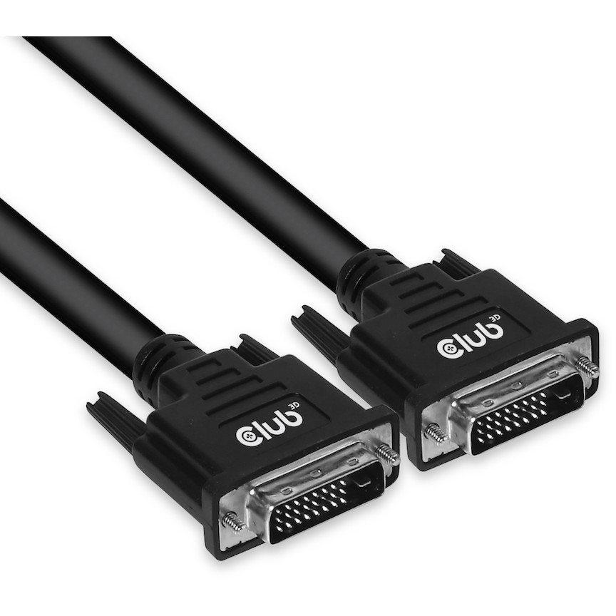 Club3D DVI-Kabel Dual Link (24+1) bidirektional 10m St/St