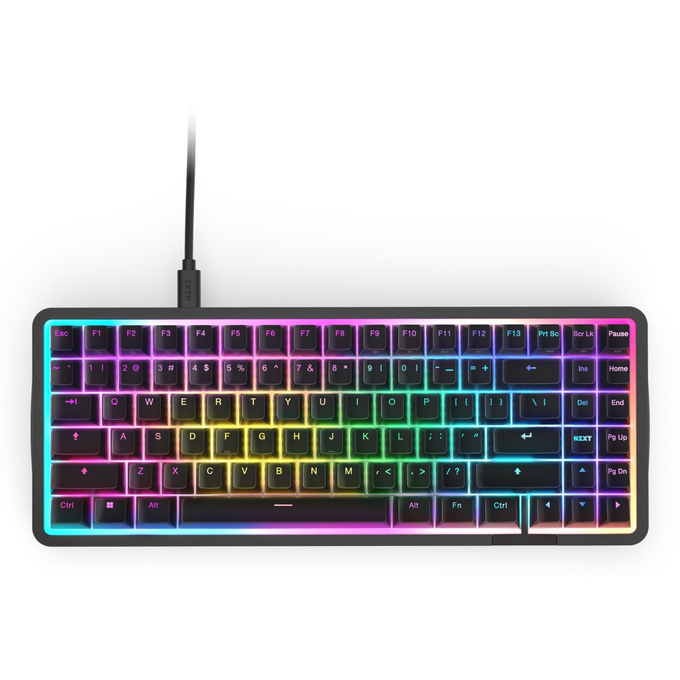 NZXT FUNCTION Elite MiniTKL (schwarz. DE-Layout. NZXT Swift)