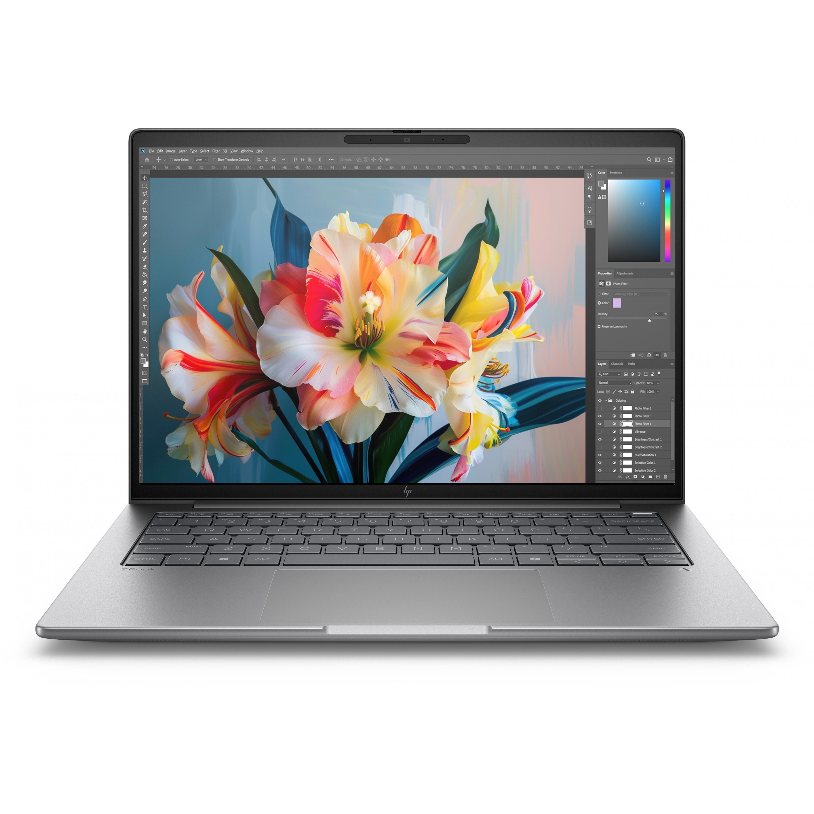 HP ZBook 8 G1i Intel Core Ultra 7 255H 35.56cm 14Zoll 2.5k 32GB 1TB/SSD W11P 3J Gar (DE)