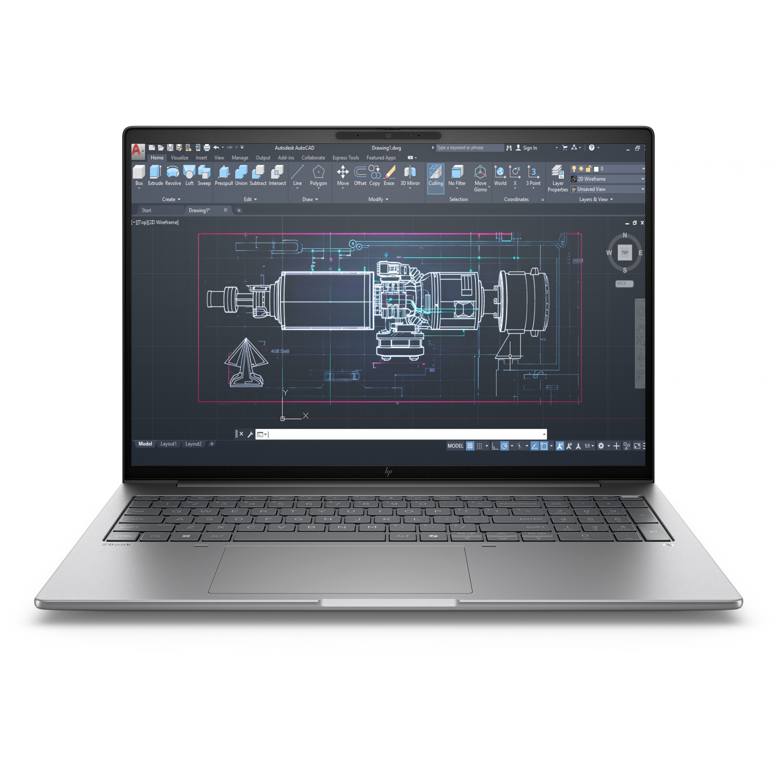 HP ZBook 8 G1i Intel Core Ultra 7 255H 40.64cm 16Zoll WUXGA 32GB 1TB/SSD W11P 3J Gar (DE)