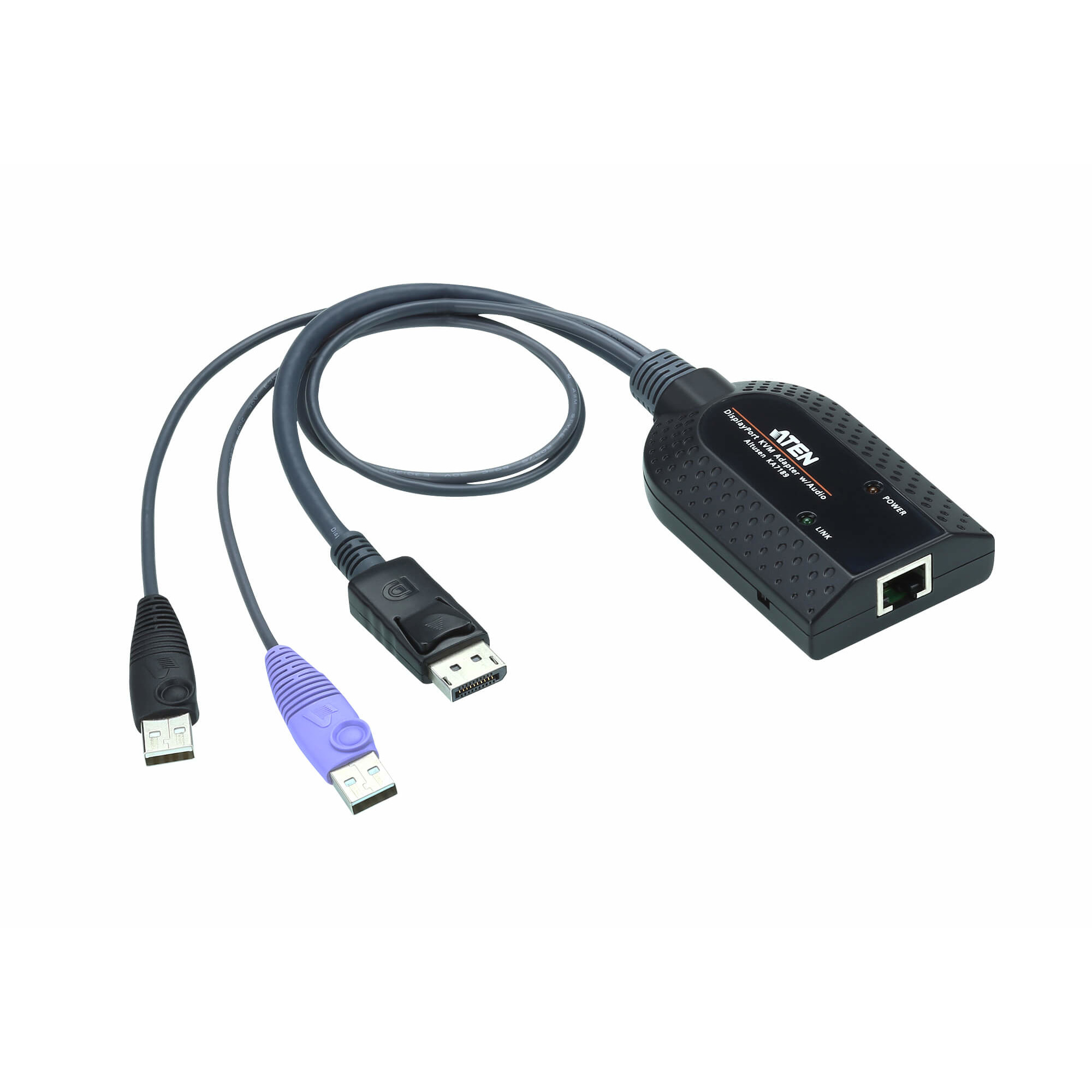ATEN KA7189 USB DisplayPort VM KVM Adapterkabel