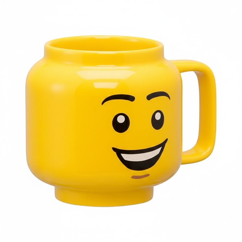 Room Copenhagen LEGO Keramiktasse Happy Boy (gelb)