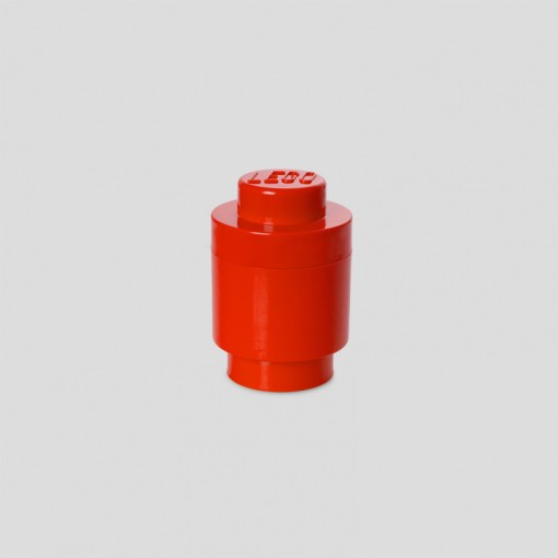 Room Copenhagen LEGO Storage Brick 1 rund rot (rot)