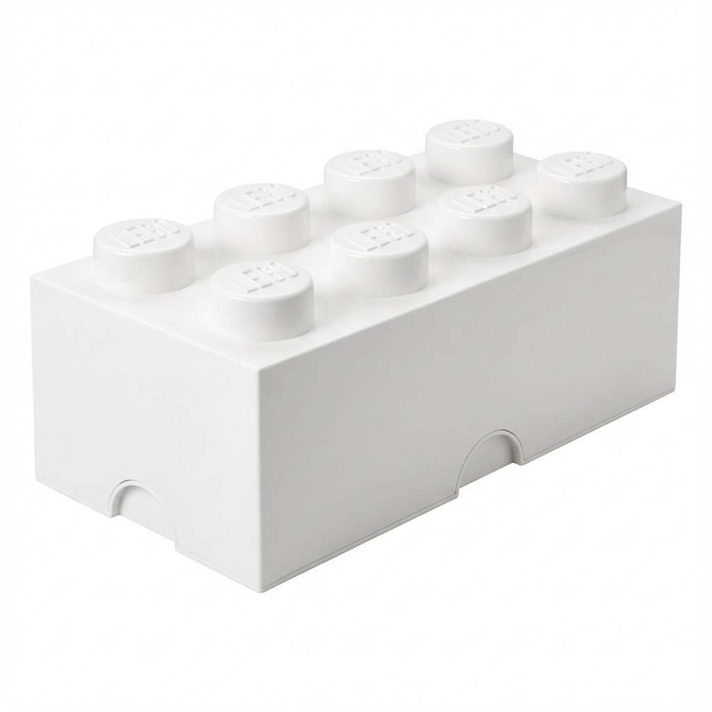 Room Copenhagen LEGO Storage Brick 8 wei (wei)