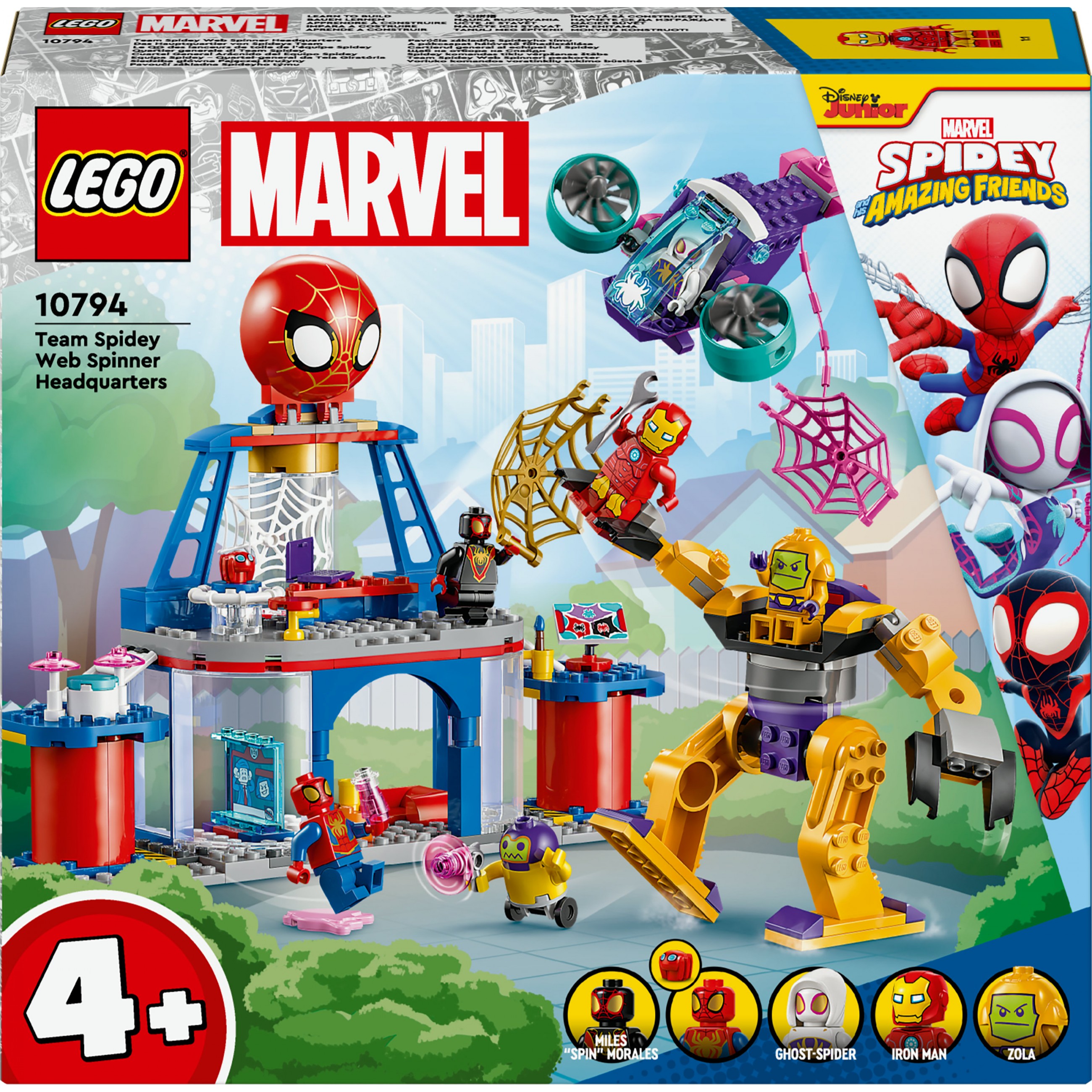 LEGO 10794 Marvel Spidey und seine Super-Freunde Das Hauptquartier von Spideys Team