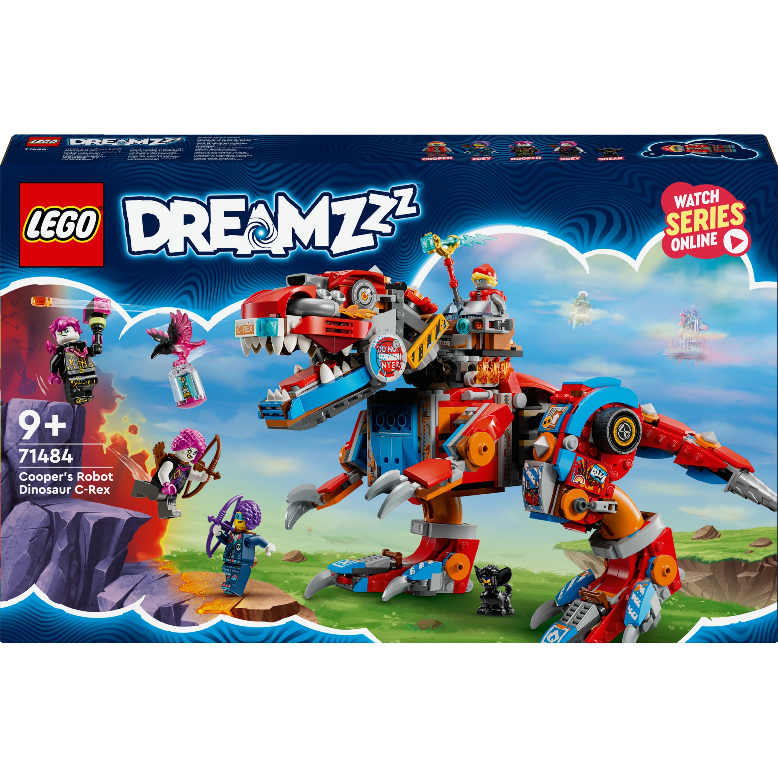 LEGO 71484 DREAMZzz Coopers Dino-Mech C-Rex