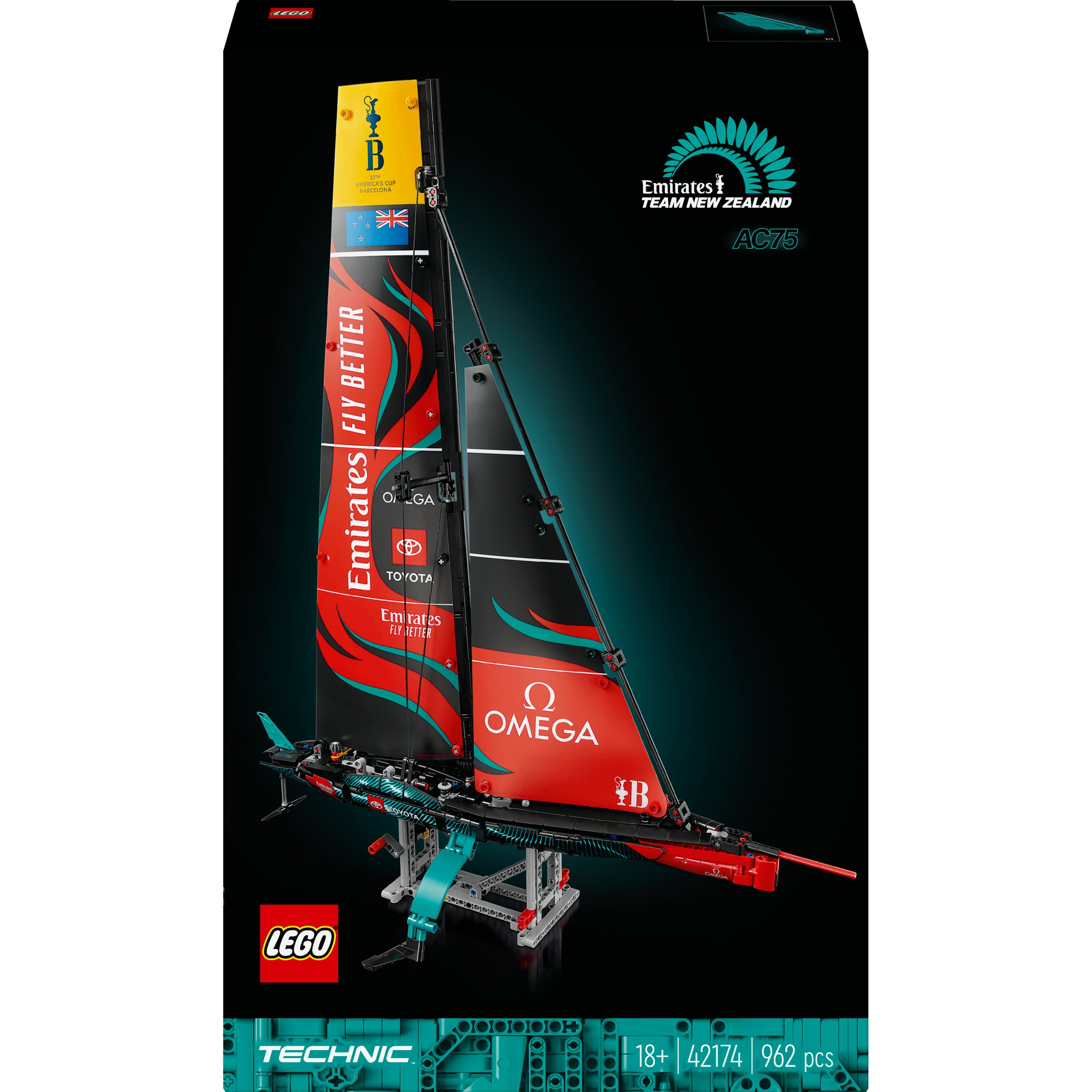 LEGO 42174 Technic Emirates Team New Zealand AC75 Rennjacht