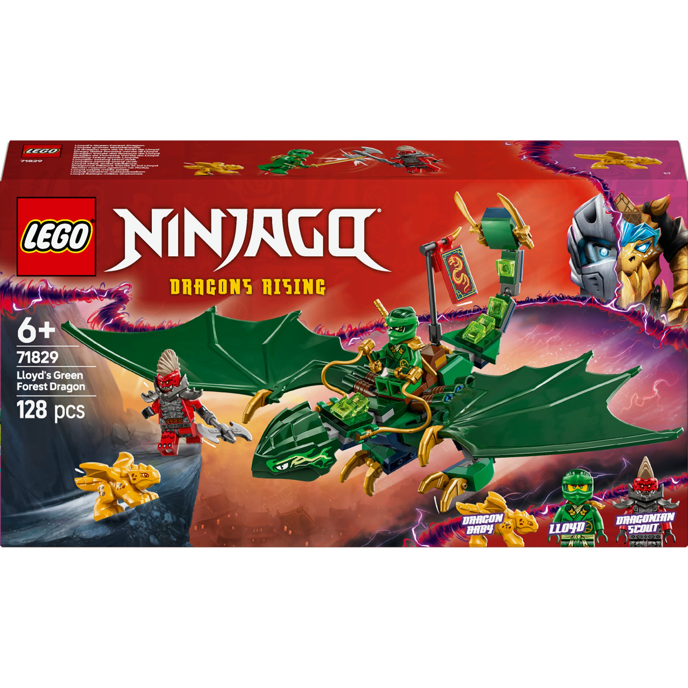 LEGO 71829 Ninjago Lloyds grner Walddrache