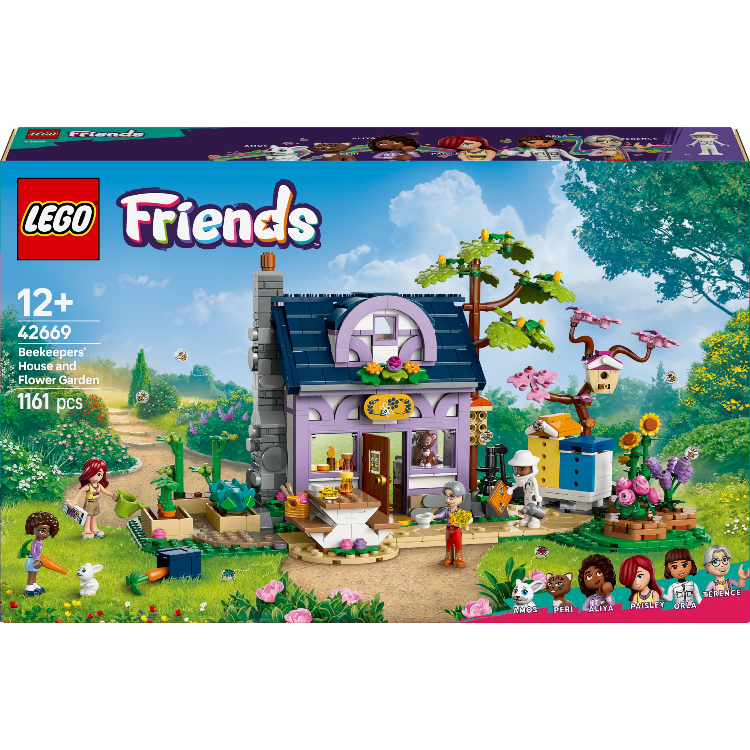 LEGO 42669 Friends Haus und Blumengarten der Imker
