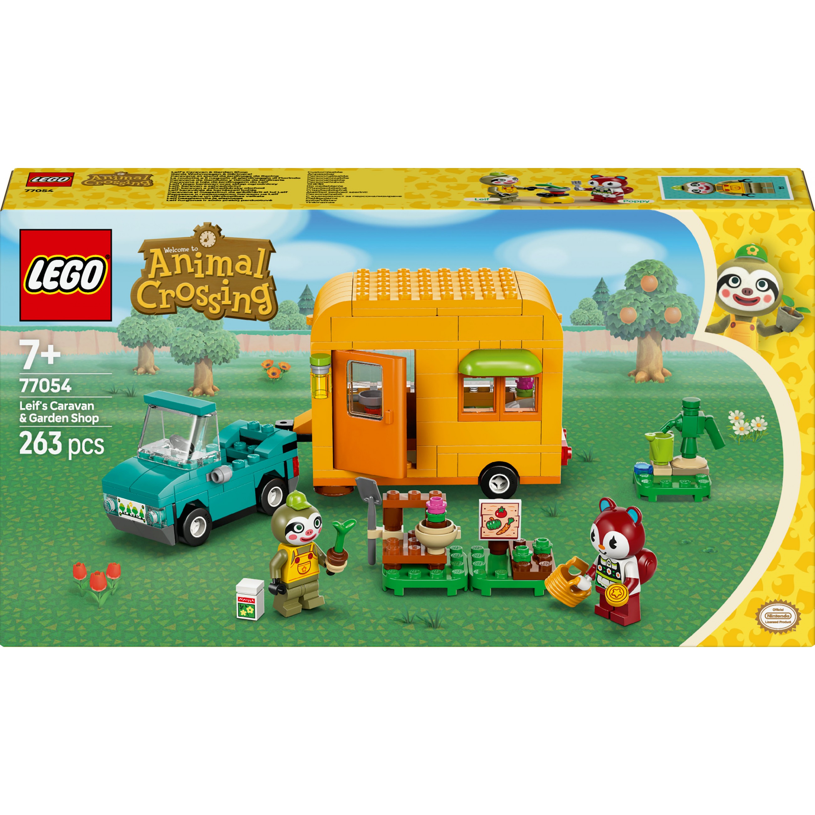 LEGO 77054 Animal Crossing Gerds Wohnwagen & Grtnerei