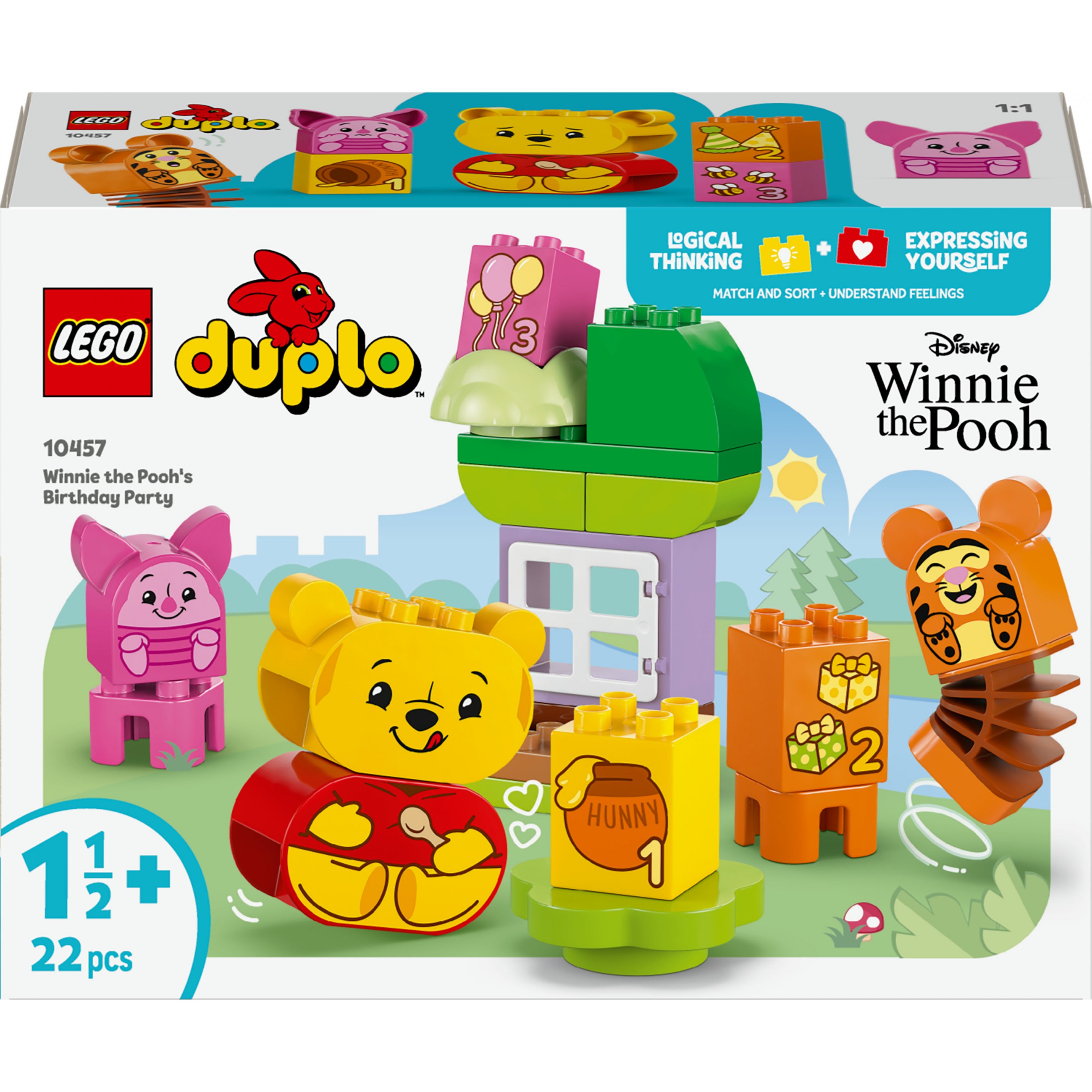 LEGO 10457 DUPLO Disney Winnie Puuhs Geburtstagsparty