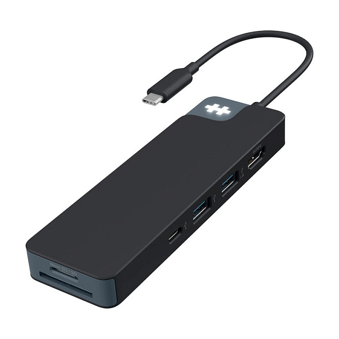 D TARGUS HyperDrive Flex 8 Port USB-C Hub Black